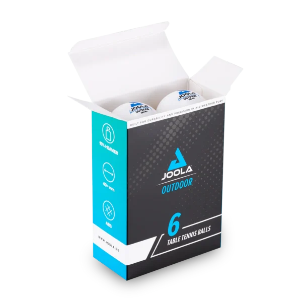 JOOLA TABLE TENNIS BALL OUTDOOR 6-PACK